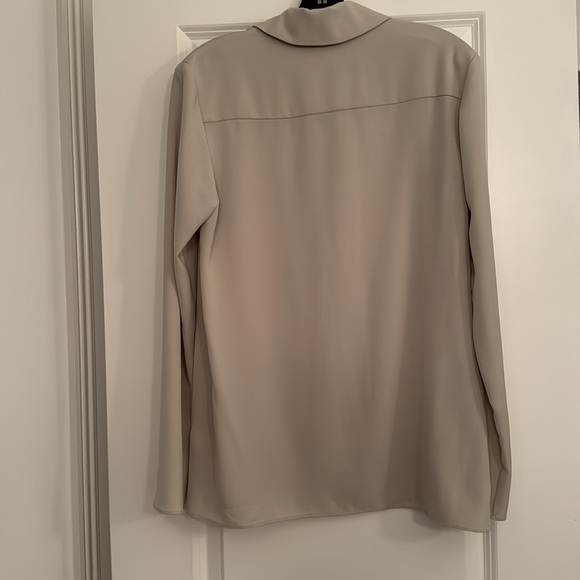 Tibi Cream Button-Up Blouse - Picture 4 of 4